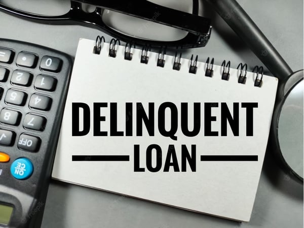What is delinquent debt?